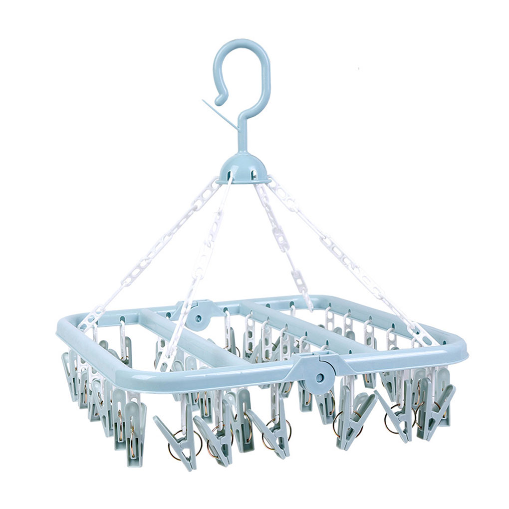 Clothes dryer Drying Racksock holder clip Holder Portable Socks Cloth Hanger Rack Clothespin Wardrobe Storage Cloth Hangers