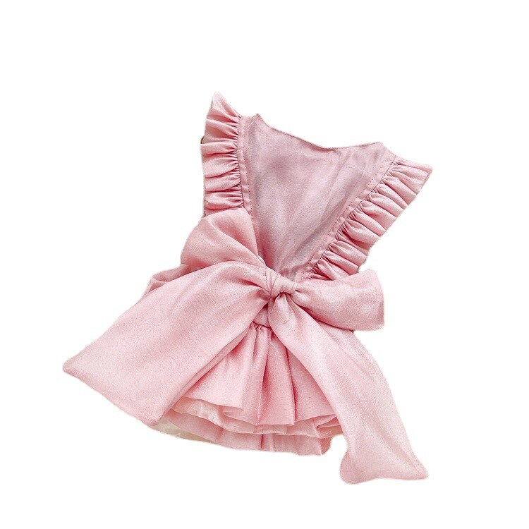 Spring Dog Dress Skirt Puppy Girl Dog Clothes Chihuahua Pomeranian Poodle Bichon Schnauzer Pet Outfit Small Cat Dog Clothing