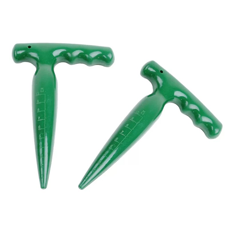 Plastic Perforator Tuin Bonsai Bloem Planten Wieden Graven Zaailing Tool Kit Utility Plantenbakken Transplanteren Apparaat