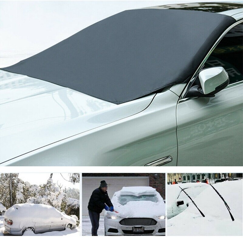 Magnetic Car Windshield Snow Cover Winter Ice Frost Guard Sunshade Protector