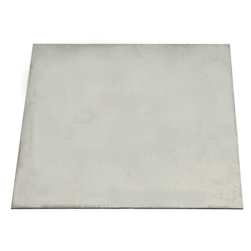 1mm x 100mm x 100mm Titanium Metal Plate Titan Platte Sheet Gr.5 Gr5 Grade 5 Ti Temperature 400-600 Degree Corrosion Resistance