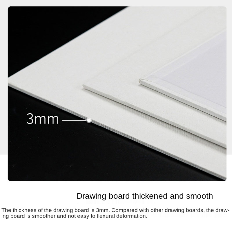 PHOENIX Artist Painting Canvas Panels Triple Primed Pure Cotton for Oil &amp; Acrylic