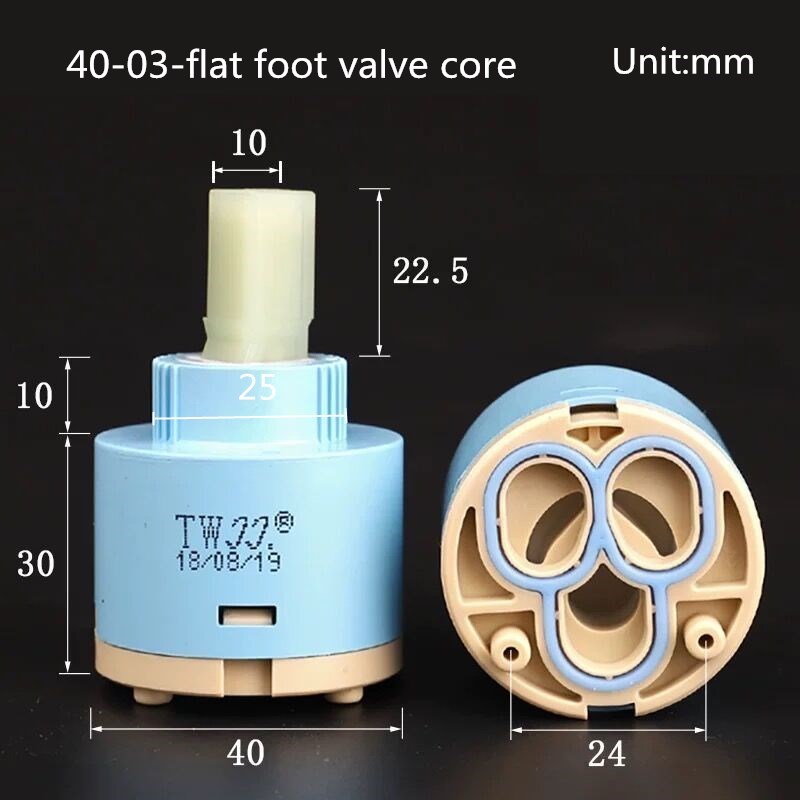 Wzly Tap Mixingspool Valve 25Mm/35Mm/40Mm Keramische Cartridge Kraan Cartridge Mixer Keuken Bad Wastafel douche Kraan Accessoires: 12