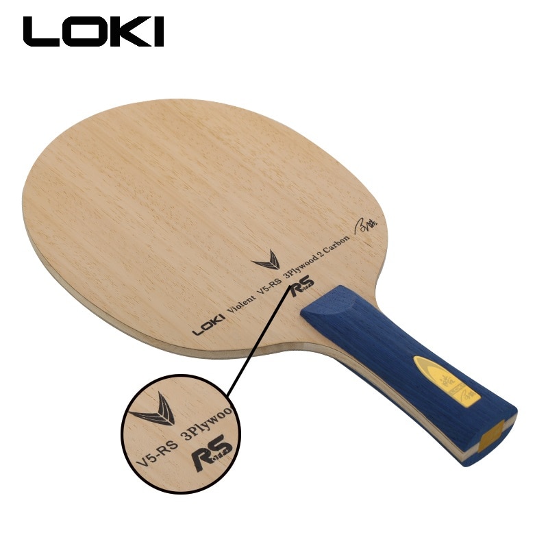 Loki 5 rs krydsfiner bordtennis klinge træning pingpong klinge ping pong ketcher alle