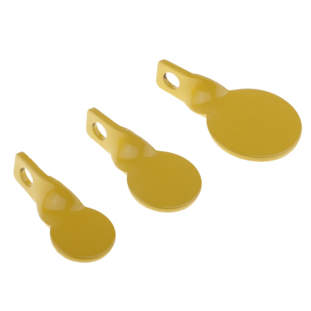 3pcs 2.5cm 3cm 4cm Spinning Shooting Target for Trainning Practice Competition