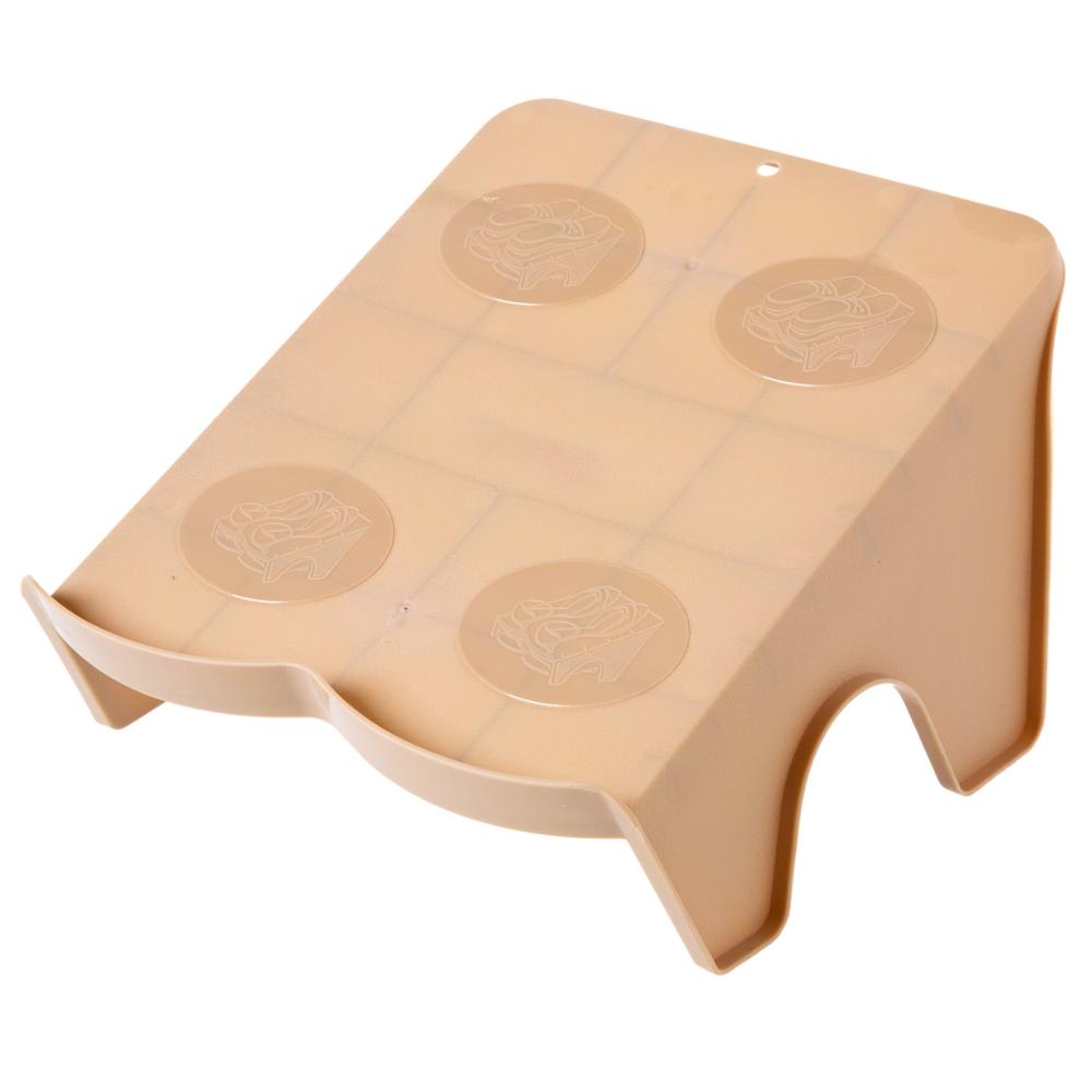 OTHERHOUSE Schoenenrek Stand Plank Houder Schoen Organisator Schoenen Opslag Rekken Kast Organisatoren Slot Dubbele Laag Schoenendoos: Double Coffee