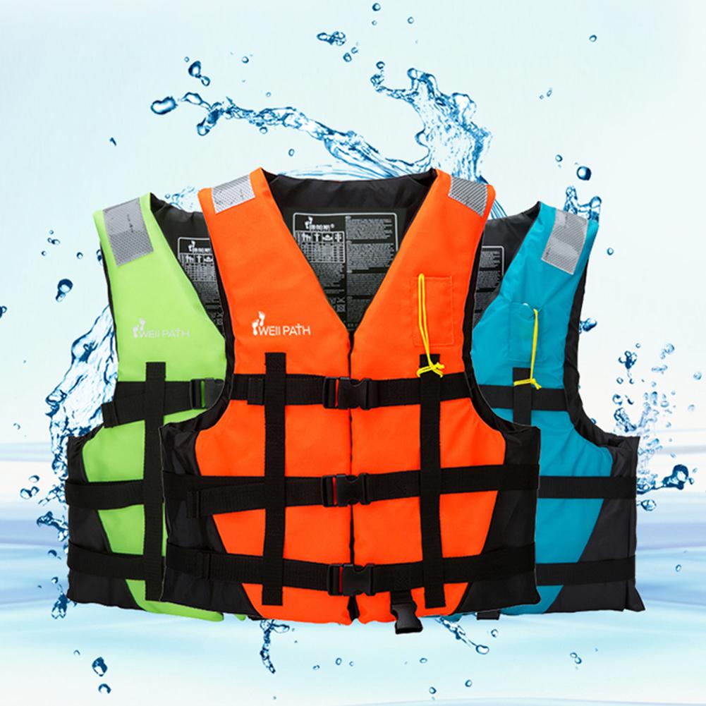 Water Sports Safety Life Jacket Swimwear Water Sports Surfing Life Vest Security Boating With Whistle Water Sports Equipment