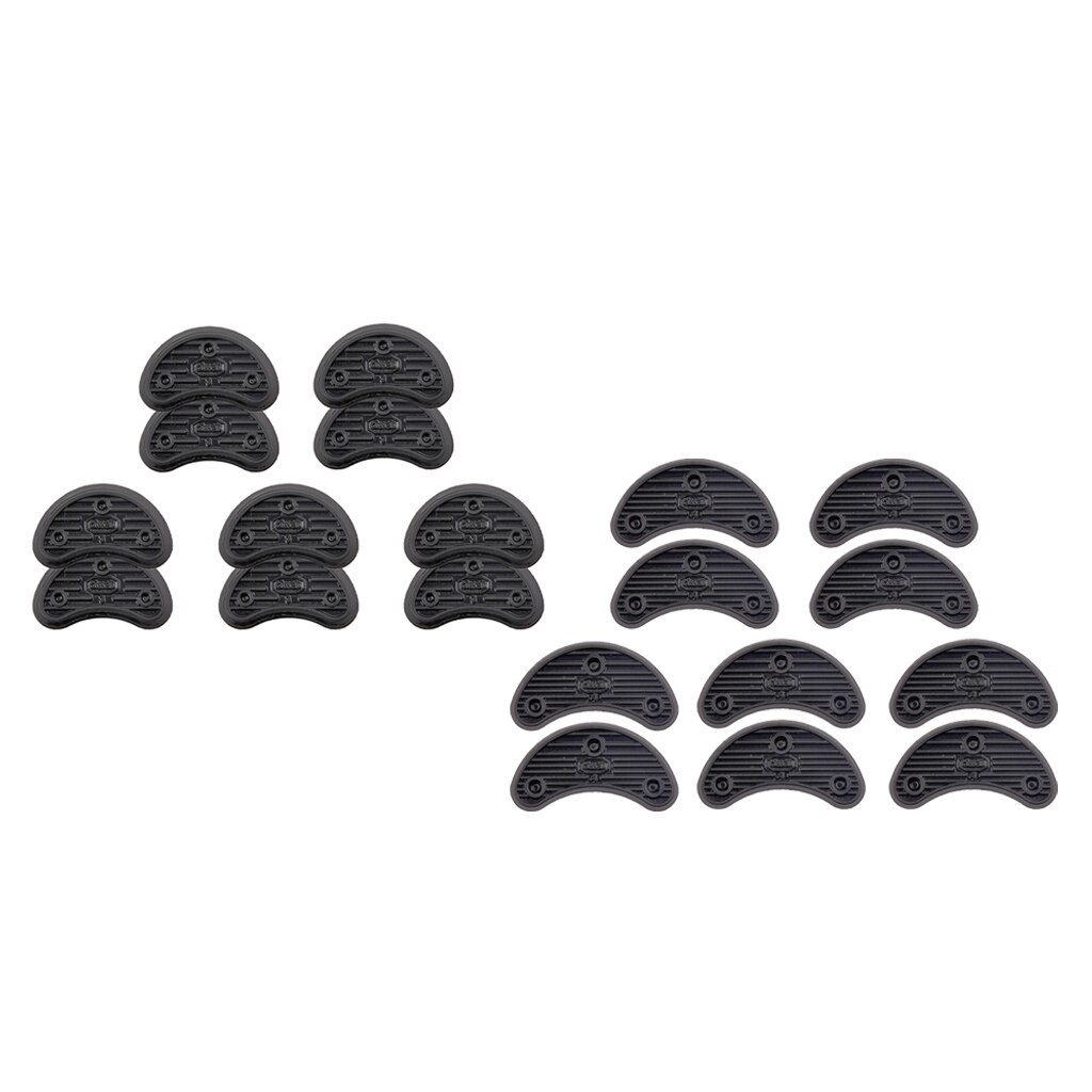 Embouts antidérapants à talons aiguilles pour réparation de chaussures, résistant à l&#39;usure, 20x