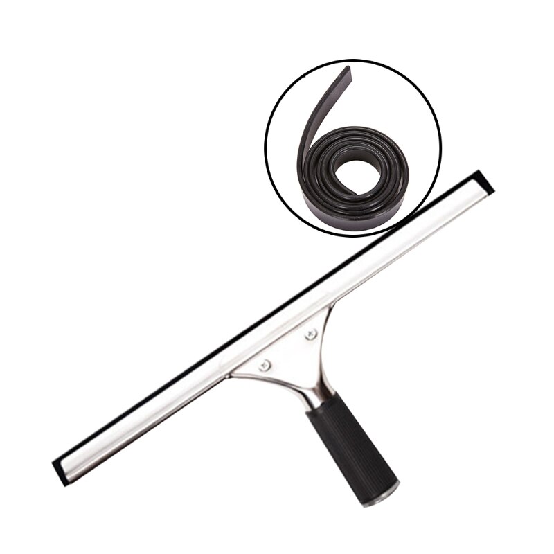 Replacement rubber strip band for Window glass wiper scraper Squeegee Refill Shower Cleaner Blade