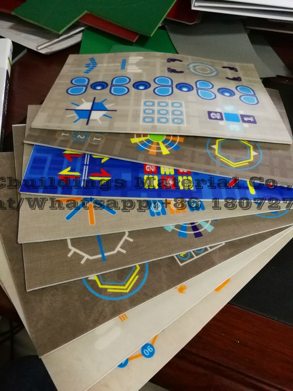 Commercial PVC Resilient Vinyl Flooring Sheet in Rolls for Healthcare Hospital University School Office Warehouse