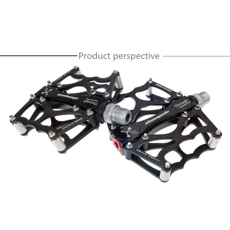 SMS Mtb Bicycle Pedals Aluminum Alloy Bike Pedals Fixed Gear Mountain Downhill Bike Pedals Bearings Cycling Bicycle Parts