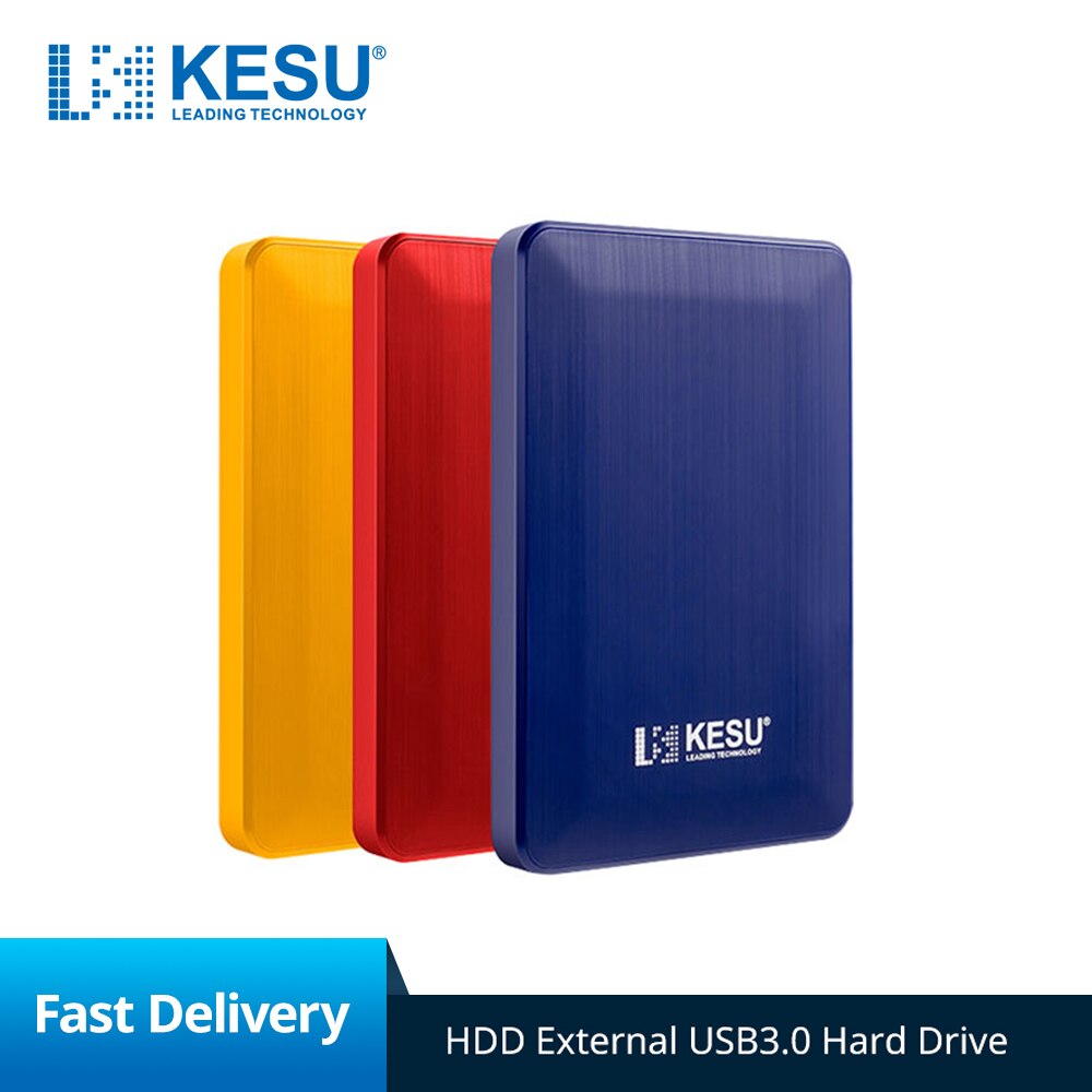 Kesu Externe Harde Schijf 2.5 &quot;Hdd 320Gb/500Gb/1Tb USB3.0 Externe Harde Schijf Opslag compatibel Voor Desktop/Laptop/Macbook