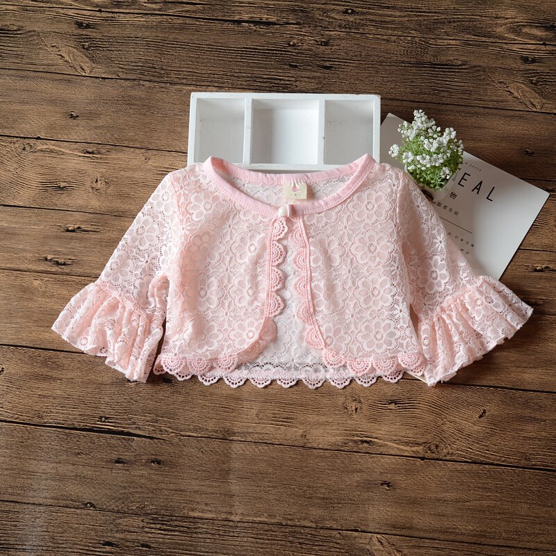 Baby Girls Cardigans Sweater Jacket White Baby Girl Coat For 12 24 Month Outcoat Shawl 2022 Toddler Clothes RKC195101: Pink / 18M