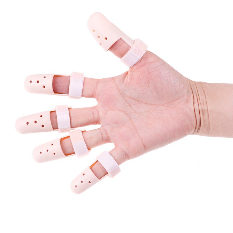 1PCS Finger Fixing Splint Finger Support Protector Pain Relief Trigger Straightener Brace Corrector Supplies