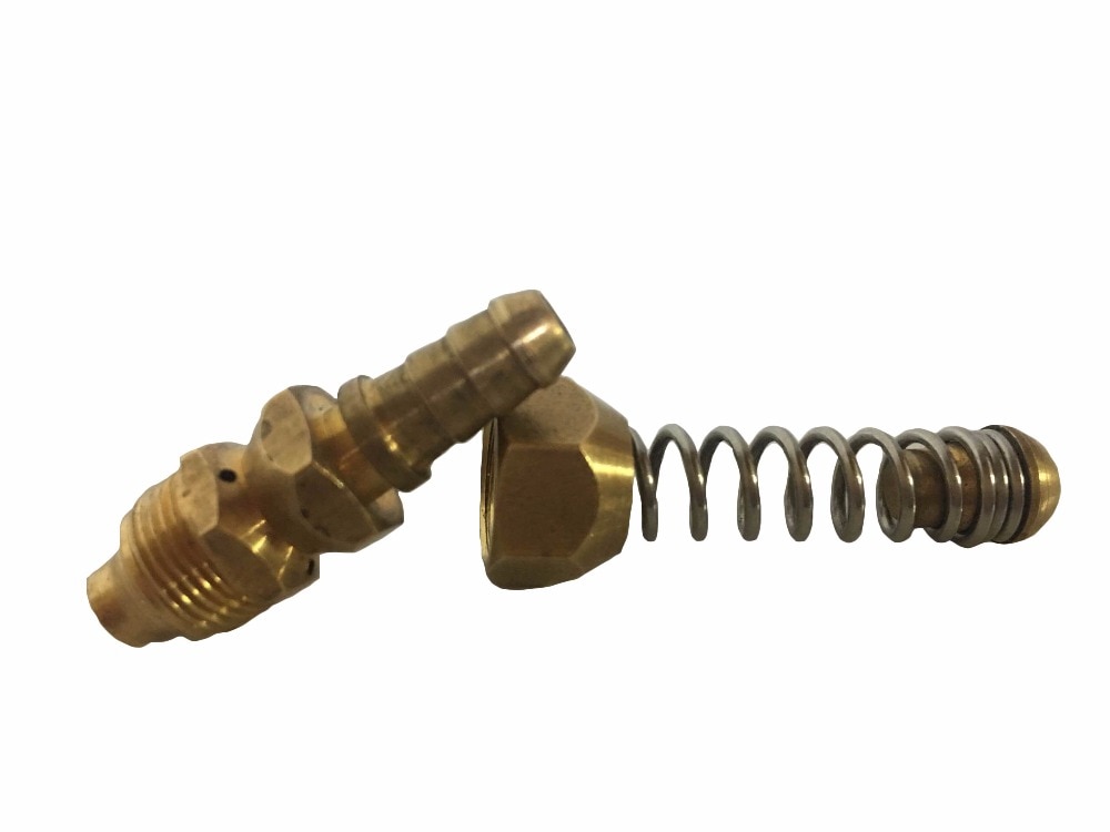 Gs Pressure Adapter Sewage Pipe Matching And Copper Link Sewer Nozzle With Spring (moep002)