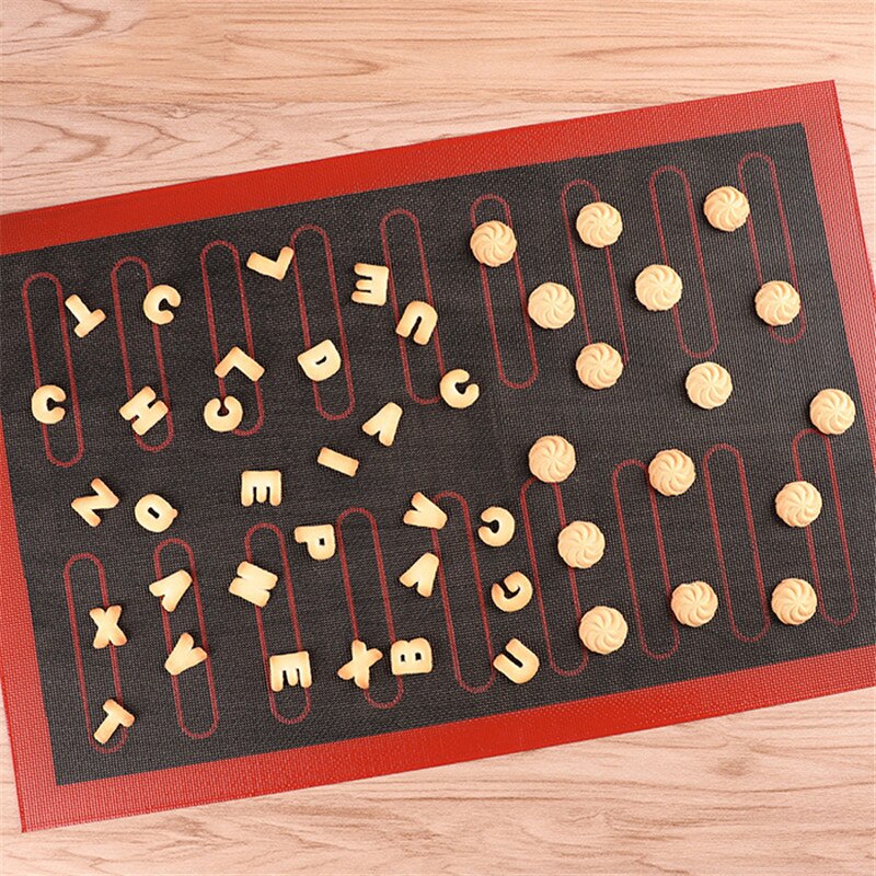 Bakpapper baktillbehör kakbräda kakbrödplatta bakmaterial silikonmatta non stick bakmatta ugnsark köksredskap