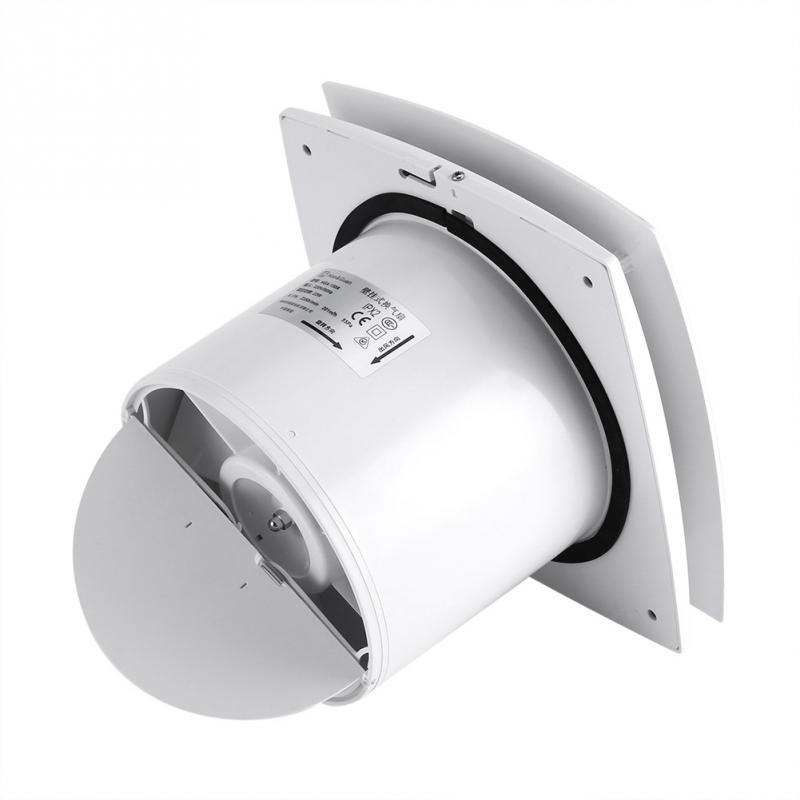 220v hul størrelse 150-180mm ventilation udsugningsventilator badeværelse loft vægmontering blæser køkken hjem ventilationssystem