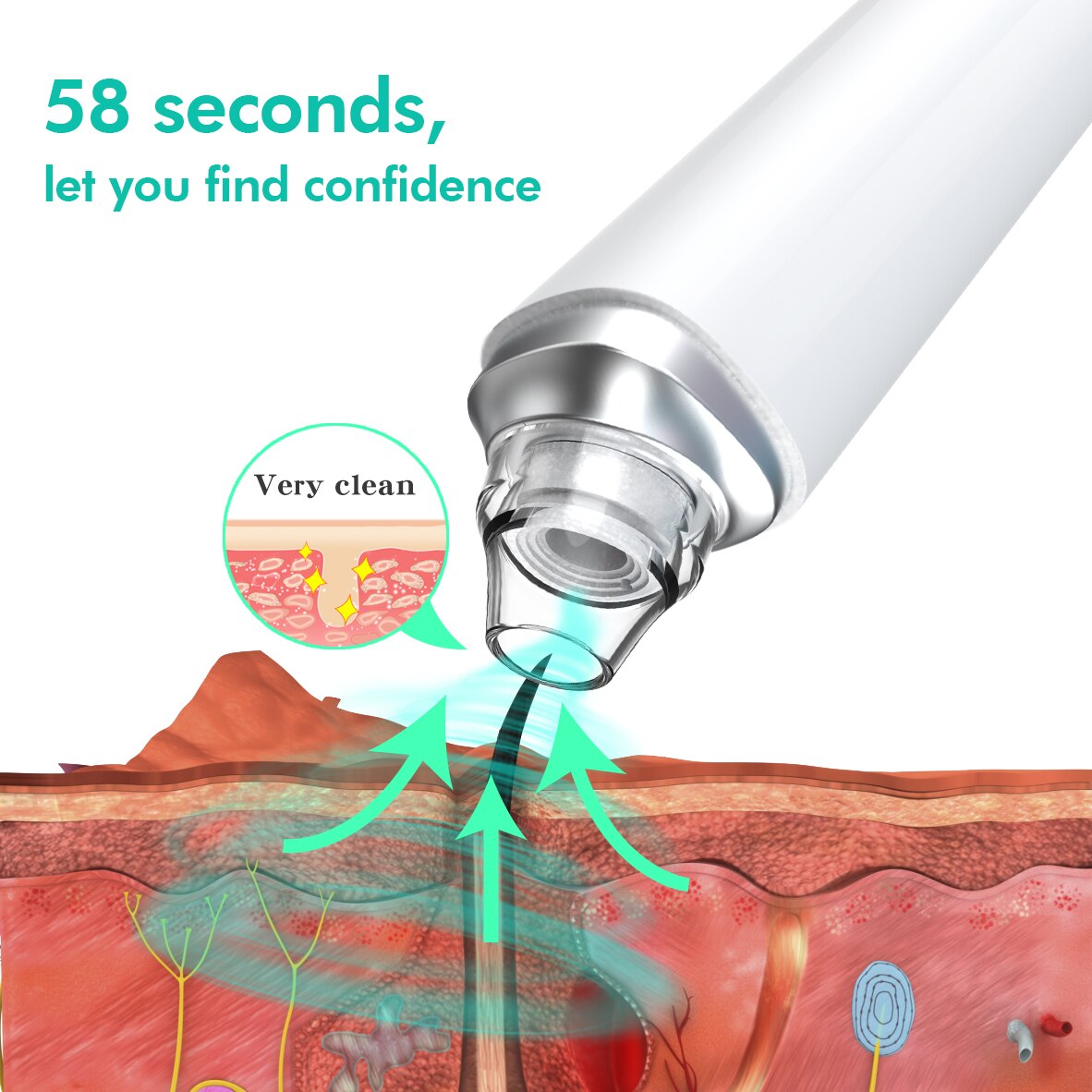 WiFi Visual Blackhead Remover Vacuum HD Camera Pore Cleaner Vacuum Face Deep Clean Pimple Removal Tool Review Blackheads Cleaner