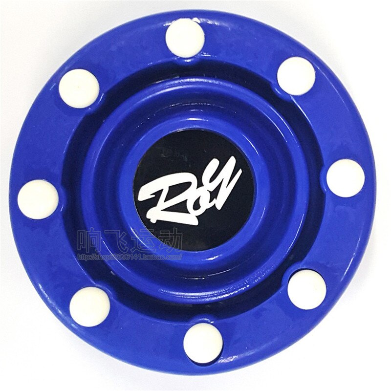 1 st 7.5*2.5cm 8 färger hockeypuck is inomhus rullfälthockeypuckar sportutrustning bollar: Djupblå