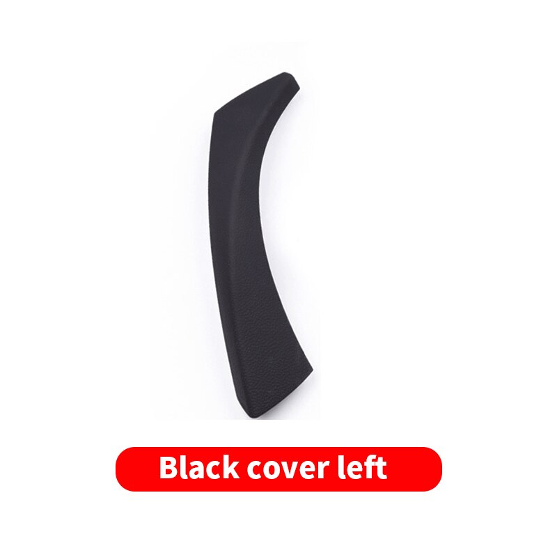 For BMW 3 Series E90 E91 E92 Original Inner Door Handle Panel Pull Trim Black Beige Gray Right Left Cover 2004 Accessories: Black cover left