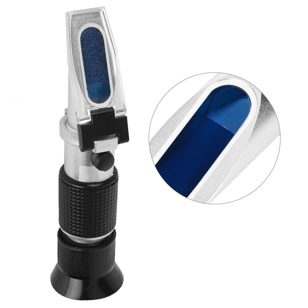 Refractometer Handheld Hand-Held 0-80% Brix Liquid Measuring Equipment RHB-80ATC