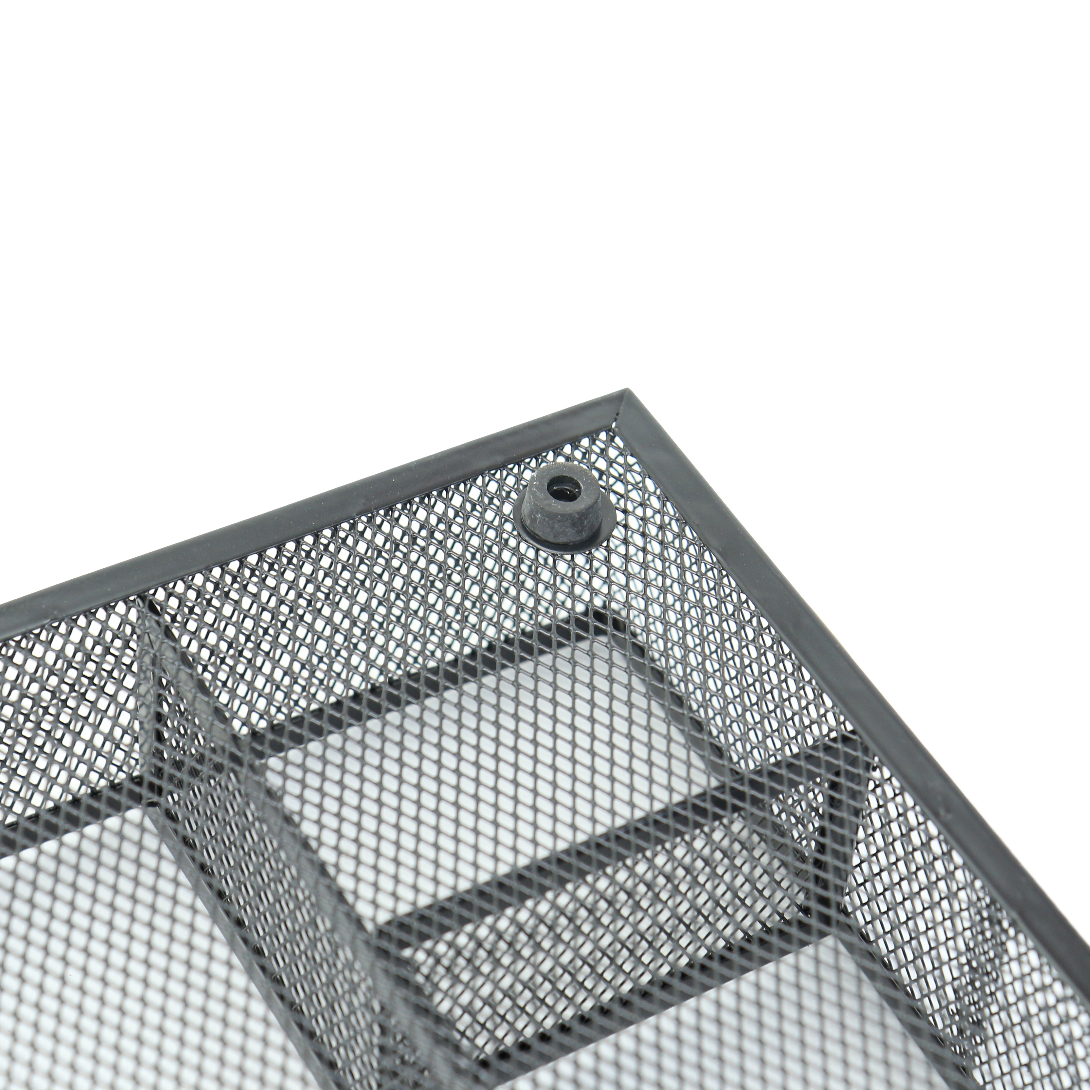 Metal Mesh Desk Organizer, Office Drawer Divider Organizer Tray with 5 Compartments, Accessories for Stationery Makeup Kitchen