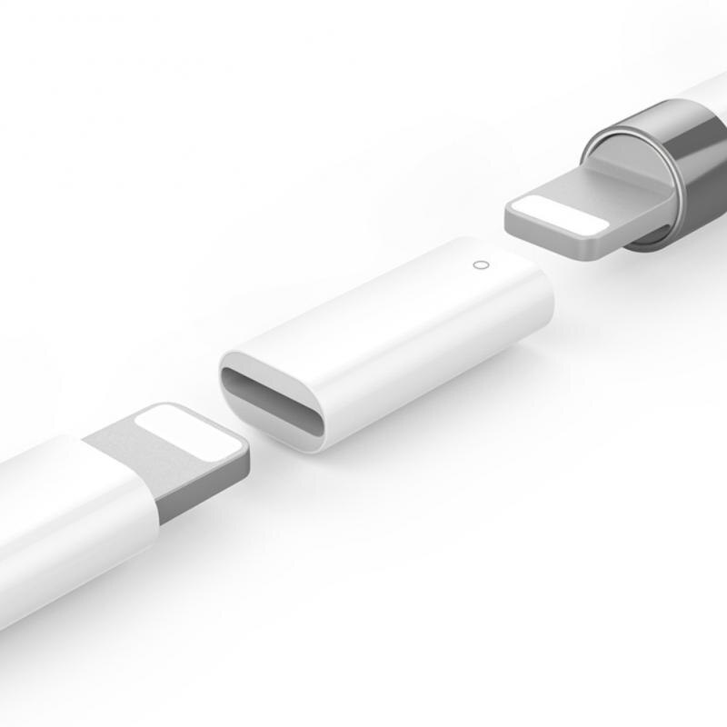 Adaptateur de charge pour Apple Pencil IPad Pro, connecteur de câble, indicateur lumineux de charge, Protection de charge intelligente et sûre