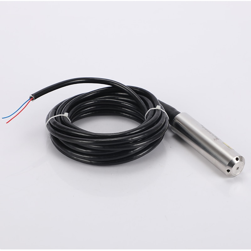 gas liquid Water Level Display Controller Input Liquid Level Transmitter 4-20mA Water Tank Level Meter Sensor Probe: 1m range 5m cable