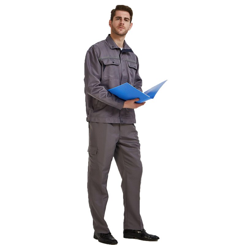 Work Overalls Working Uniforms Protective Coverall Repairman Anti-Static Reflective Strap Trousers Jacket Work Wear
