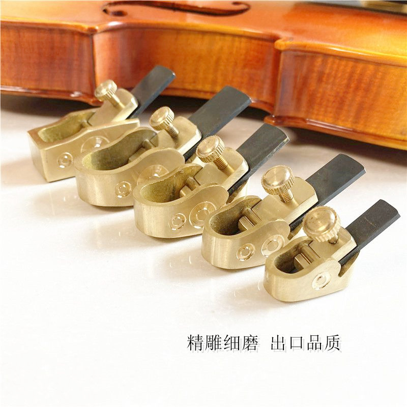 Violin making tools, 5 pcs various size mini brass planes woodworking planes