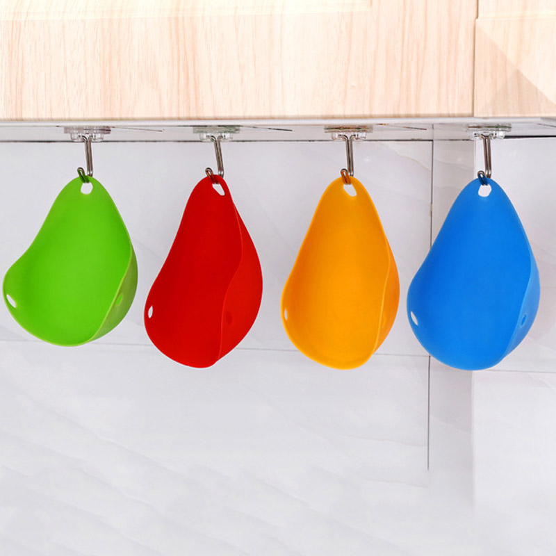 Di sicurezza in silicone uovo fornello Bracconaggio Cuoco Stampo Da Cucina Accessori pancake Uovo Stampo Strumento di Cottura Ciotola di Plastica Uovo in camicia Strumento