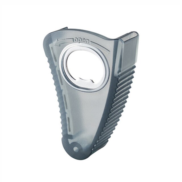 Rubber Jar Openers Multi-purpose Jar Lids Bottle Cap Grip Twister Opener Tool for Soda Bottles Condiments Canned Goods: grey