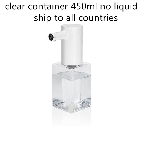 Xiaomi Eco-System Brand Lebath Auto Induction Foam Soap Dispenser Hand Washer 1500mah Battery Charge 450/250ML Capacity PK MiniJ: no liquid clear 450m