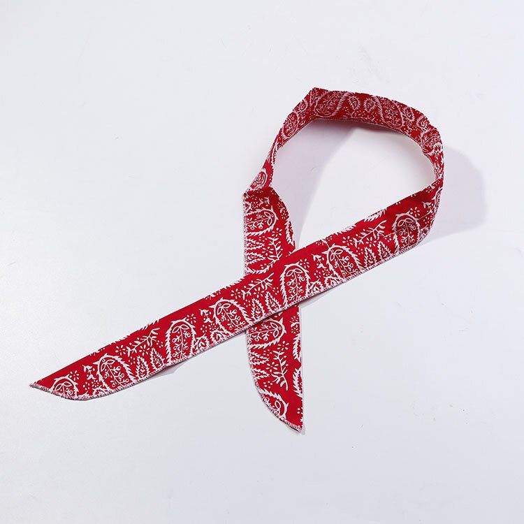 Summer Neck Cooler Scarf Body Ice Cool Cooling Wrap Tie Headband Multifunction Non-toxic Silk Scarf: A