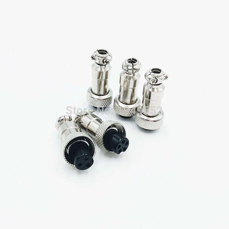 GX12 Female plug 12mm aviation connector 2pin3Pin4Pin5Pin6Pin7Pin quick connector 5A 125v
