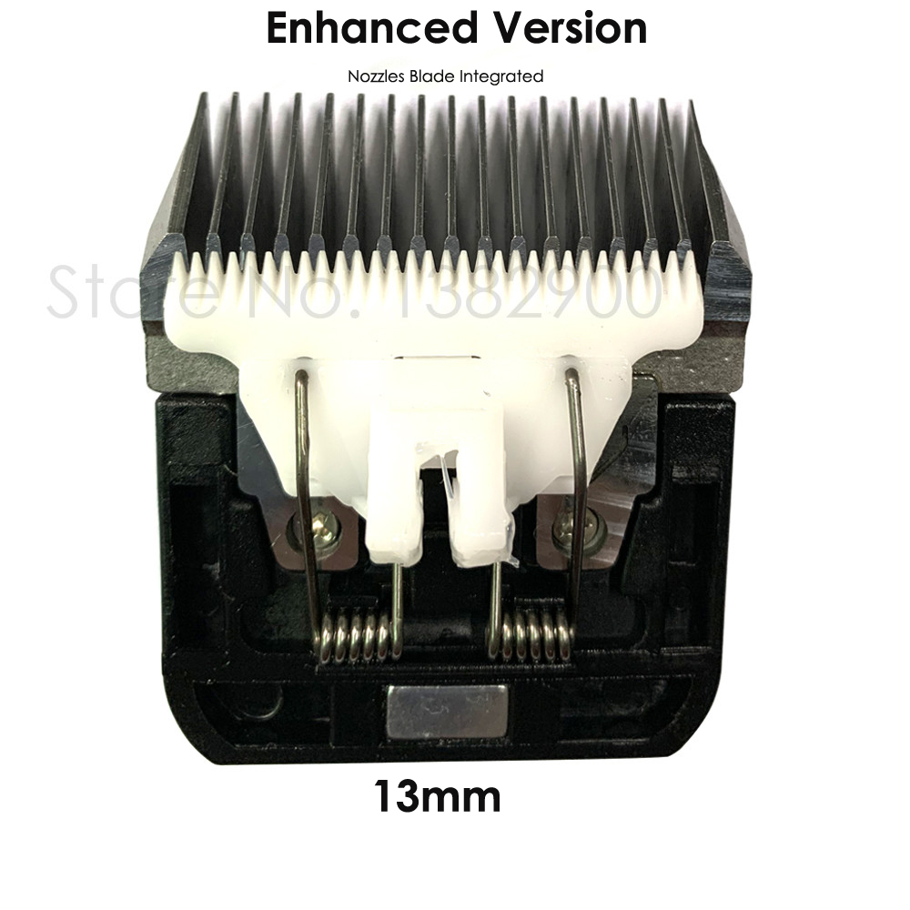 Lame en céramique pour tondeuse à cheveux VS-888 MDB22, 3/6/9/13mm, embouts de tête intégrés: 13mm Blade