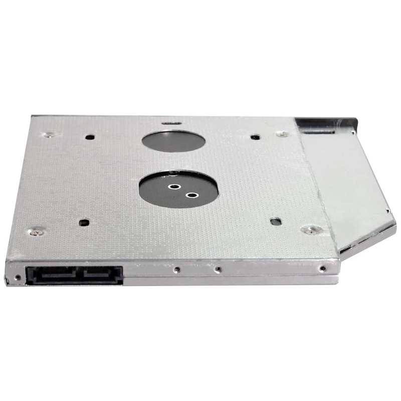SSD di MSATA NGFF B/m-key alla cassa del Caddy di Slimline SATA 13Pin per la baia ottica universale del CD/DVD-ROM del computer portatile di 9.5mm