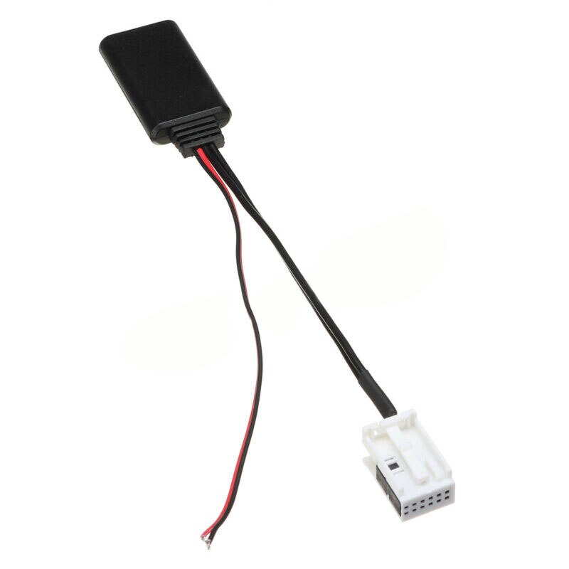 Aux kabel bluetooth adapter tilbehør 12v interiør 1 stk bilmodul radio