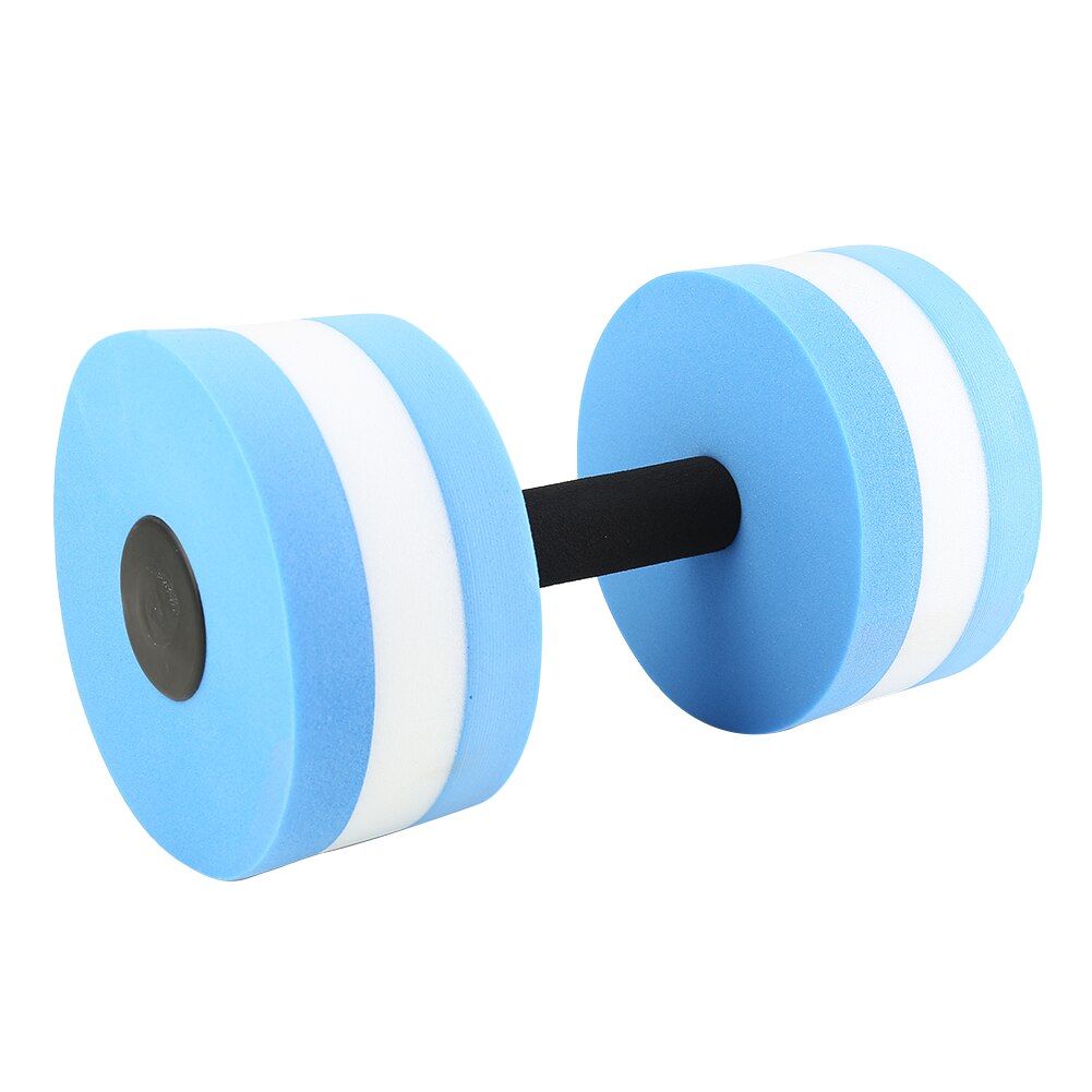 2pcs EVA Foam Aqua Dumbbells for Water Aerobics Aquatic Fitness Exercise Workout Summer Inflatable Floating Row