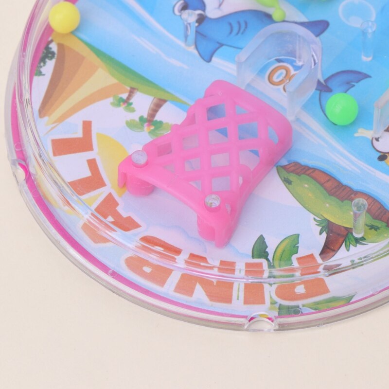 Novelty Pocket Pinball Toy Funny Party Games Machine Mini Puzzle Plaything