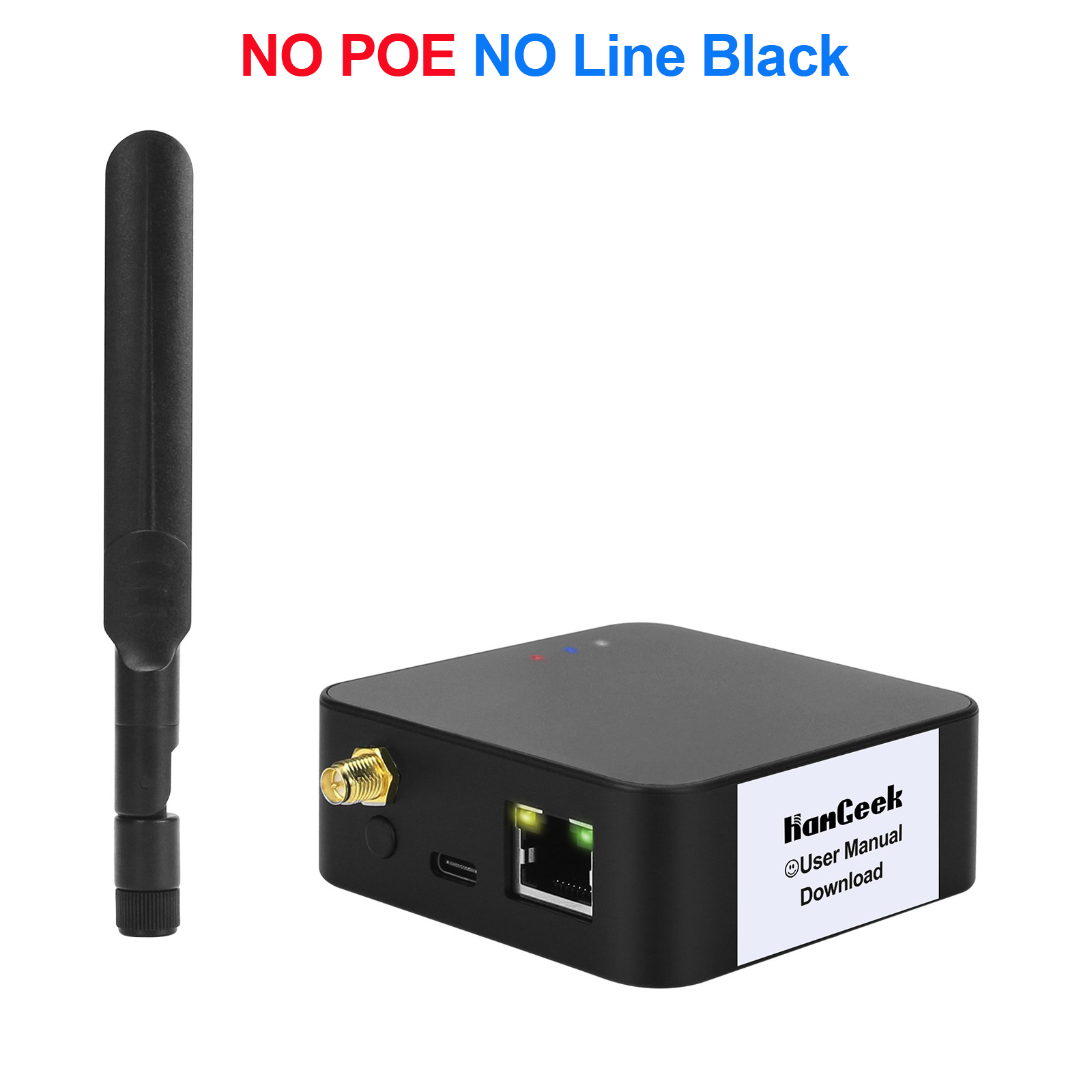 Hamgeek poe zigbee gateway support wifi zigbee 3.0 koordinator router til hamgeek  cc2652p/cc2652 p 7 modul zigbee 2 mqtt: Guld / 100v