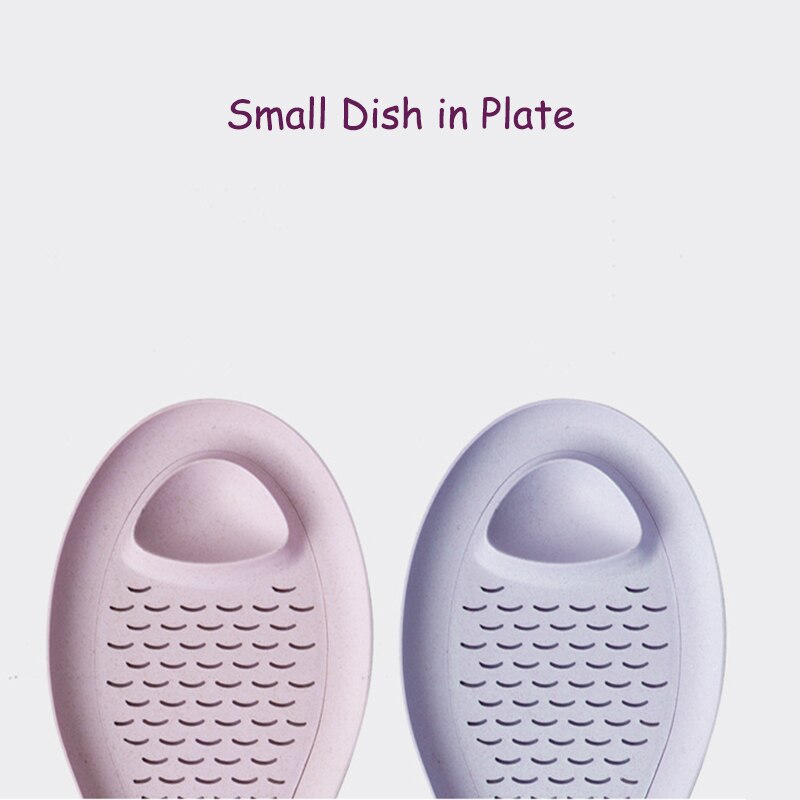 Creativo Paglia di Grano a Forma di Pesce Piatto Polpetta Piccola Salse Piatto di Patatine Fritte Vassoio di veloce cibo Piatto Piatto Piatto di Sushi Famiglia saluto Da Tavola 1pz