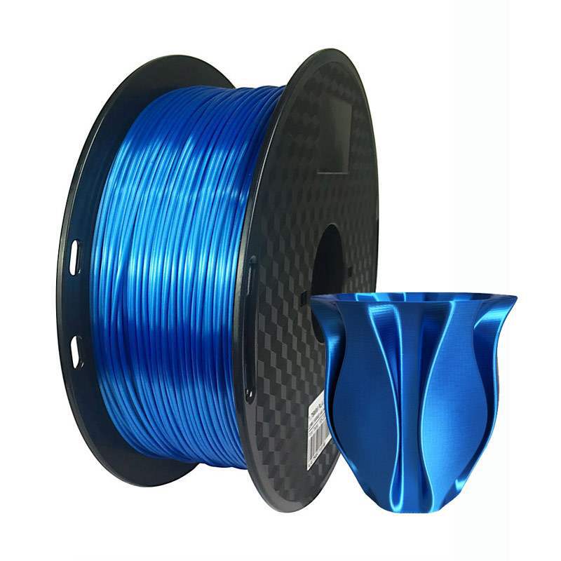 Zijde Saffier Blauw 0.5kg 1.75mm PLA 3d Printer Filament Zijdeachtige Rijke Glans Afdrukken Materialen Print Materiaal Levert
