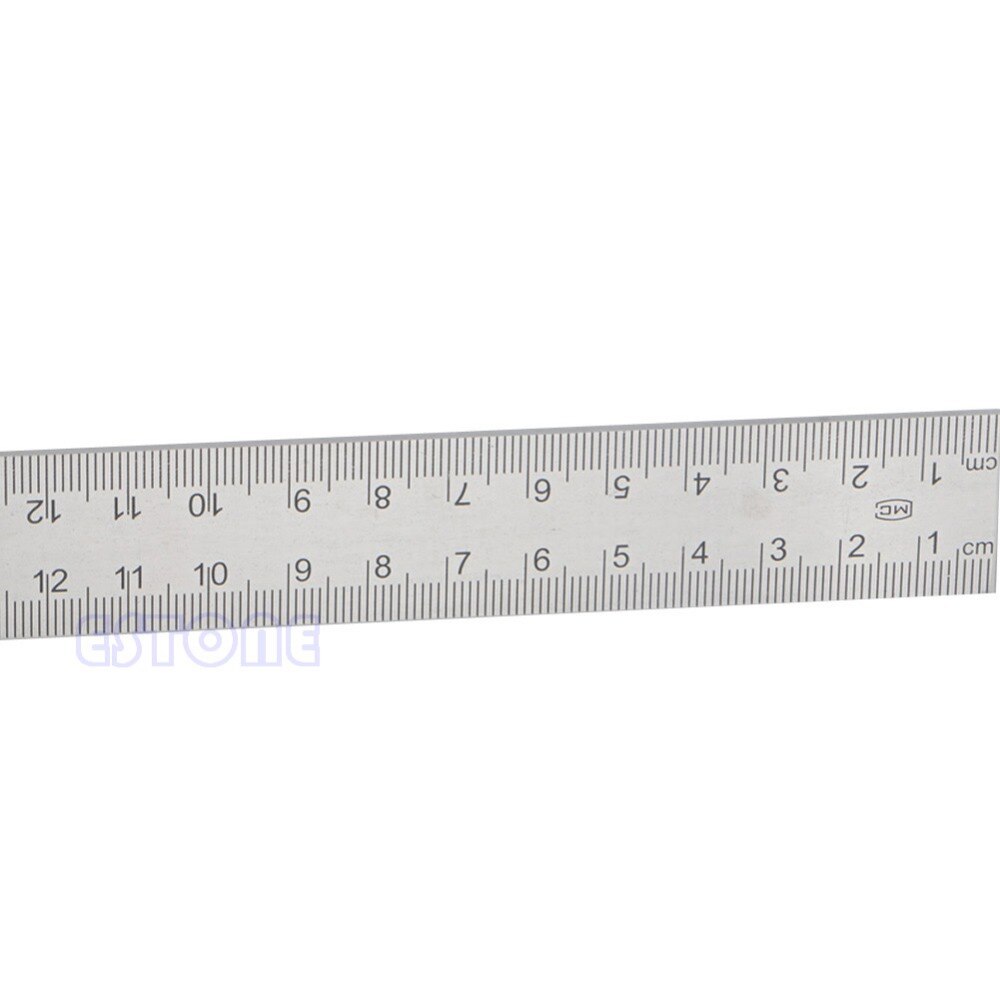 Adjustable Sliding Combination Square Ruler Level Measuring Tool 300mm (12\")