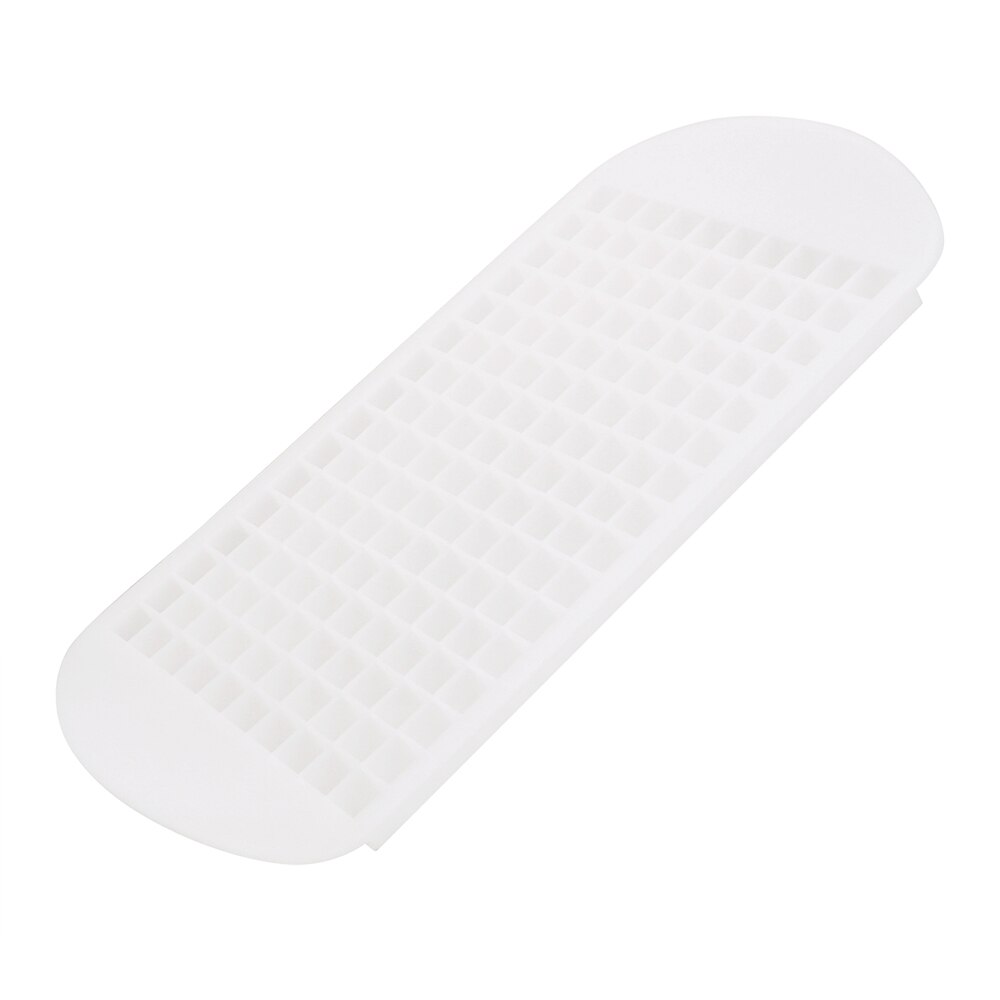 HILIFE 160 Ice Cube Tray Silicone Ice Cube Mold Small Square Ice Maker for Ice Cream Party Whiskey Cocktail Cold Drink Bar Tools: Transparent