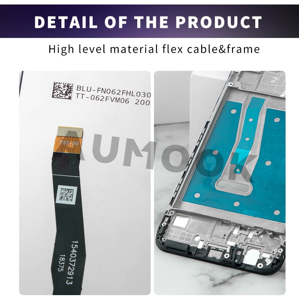 LCD For Huawei P Smart Display Premium Touch Screen with Frame Digitizer Assembly Replacement POT-LX1 L21 LX3
