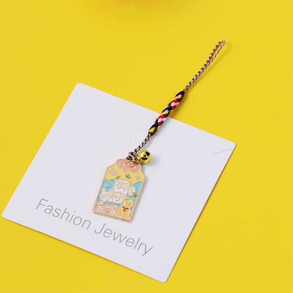 Japanese Style Smart phone Strap Lanyards for iPhone Samsung Xiaomi Mobile Phone Strap Rope Lucky Fish Decoration Phone Charm