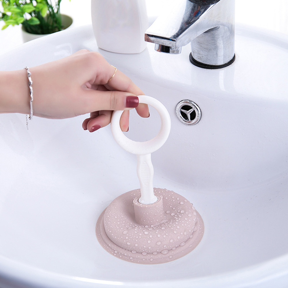 Multifunction Pipeline Dredge Plunger Suction Pipe Cleaner Drain Bath Sink Rubber Dredging Household Kitchen Cleaning Tools