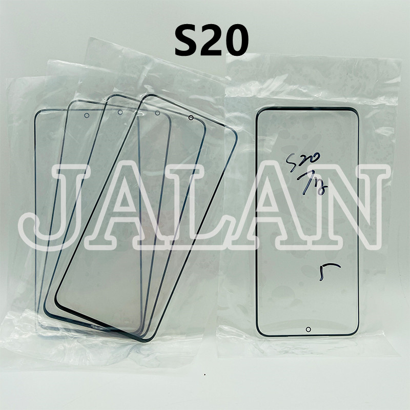 2 sztuk odmalowane A + szkło do Samsung S21 S20 Note20 Ultra S10 S9 S8 Plus uwaga 8 9 10 10 + wyświetlacz LCD ekran dotykowy szkło naprawa