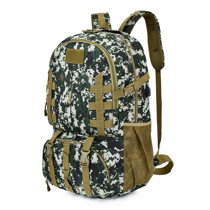55L Rucksack Team Entwicklung Ausbildung Armee Fan Rucksack USB Clever Schul Hochschule Studenten Militärische Ausbildung Wandern